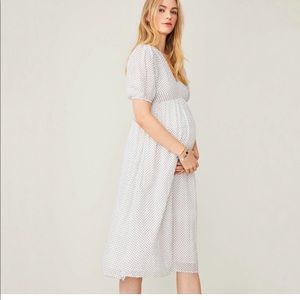 Hatch The Melanie Dress White Size 1 Maternity
